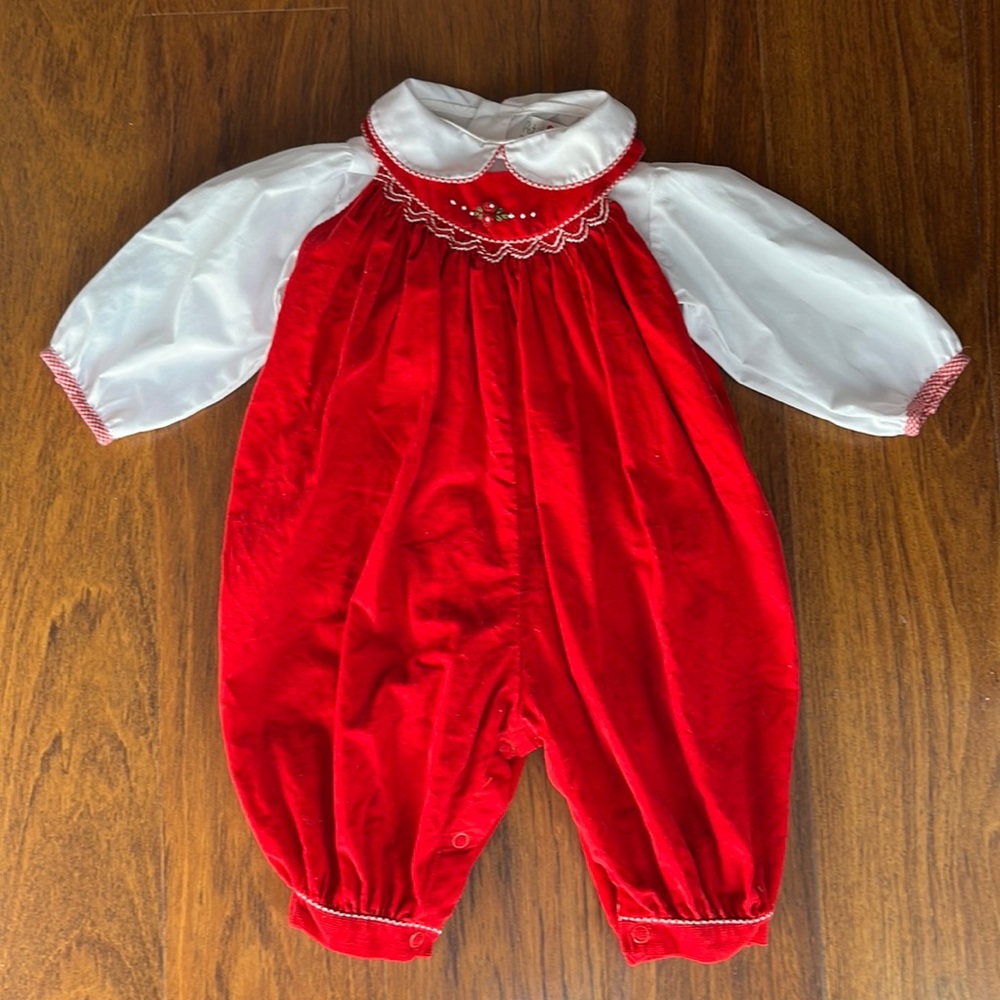 Petit Ami Corduroy Romper 3m
